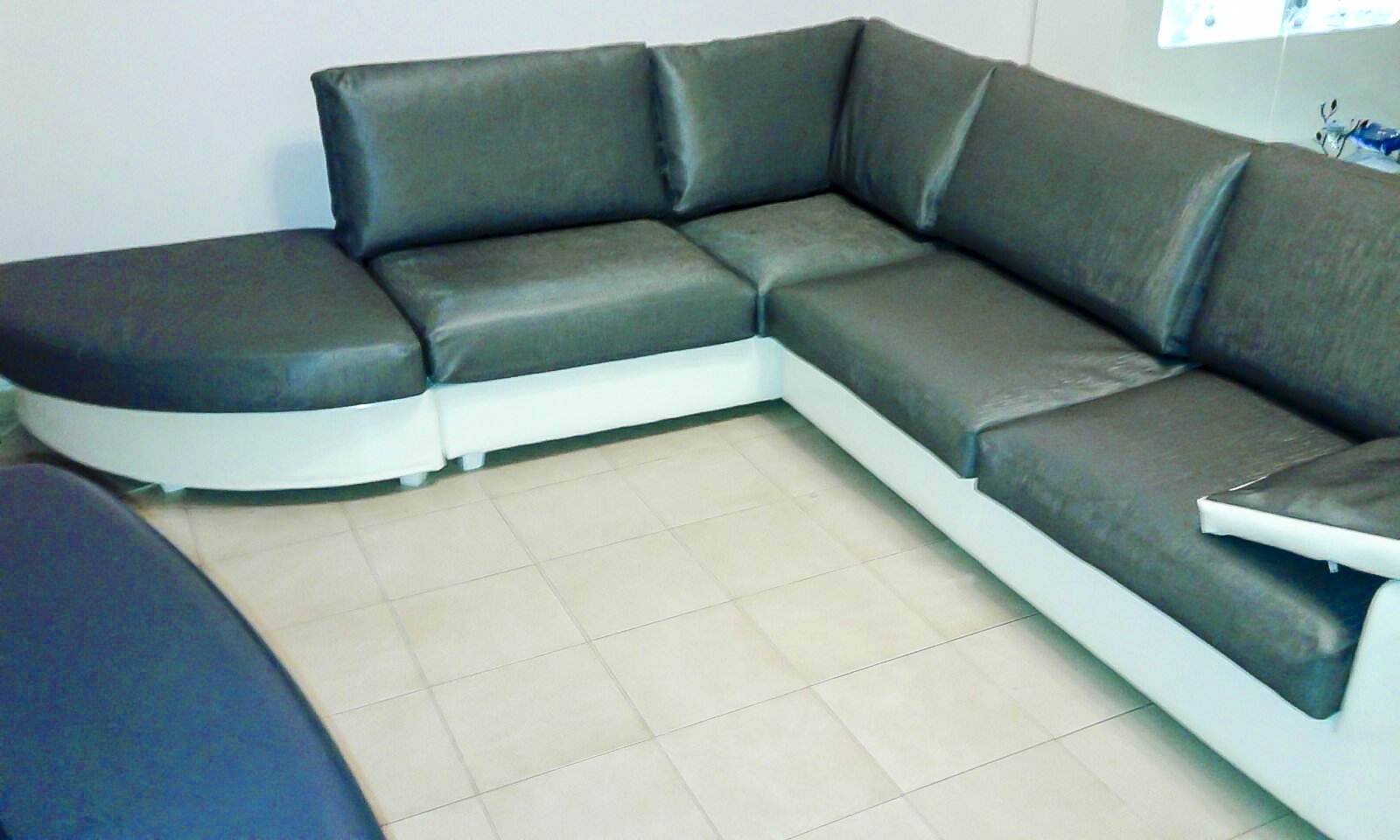 Rivestimento Divano in Stile Moderno Grigio