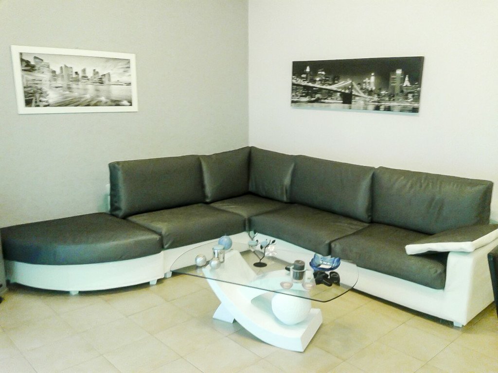 Rivestimento Divano in Stile Moderno Grigio