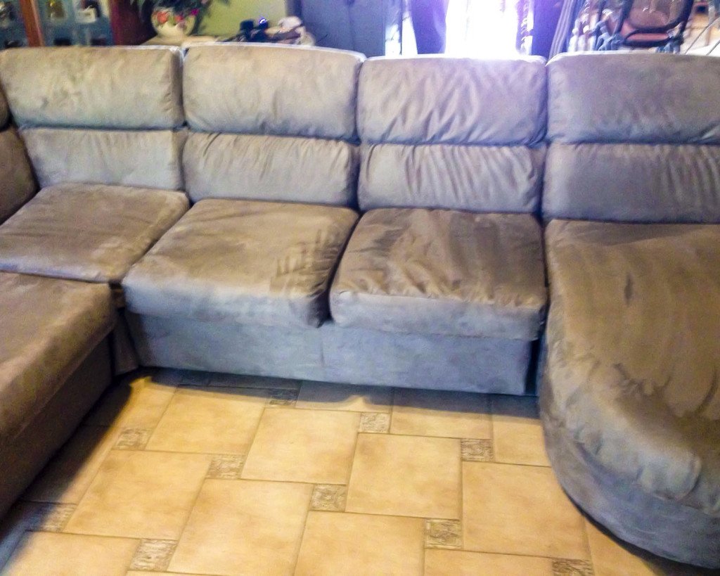 Rivestimento Divano Grigio in stile Classico