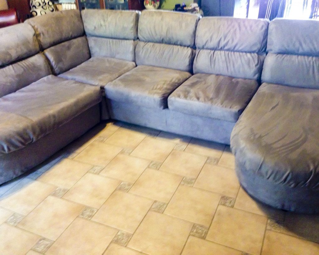 Rivestimento Divano Grigio in stile Classico