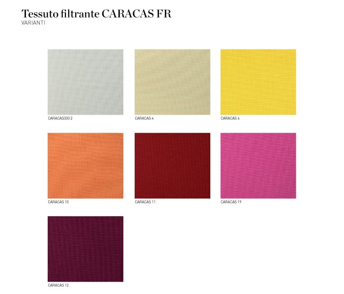 TESSUTO CARACAS 19 Tessuti filtranti