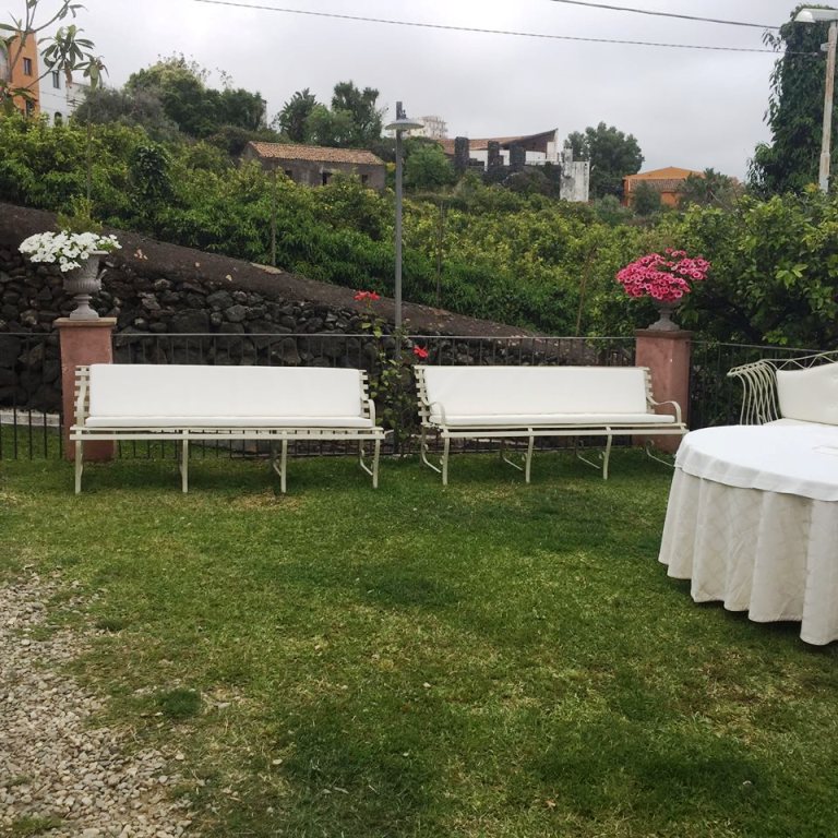 Arredamento esterno per cerimonie