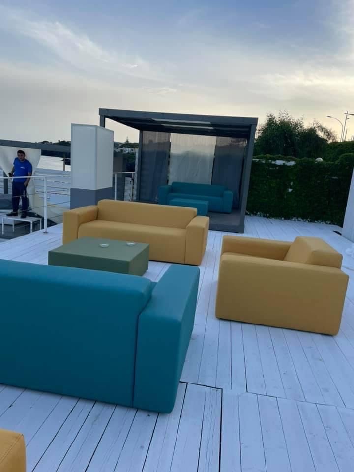 Rivestimento divano tre piazze