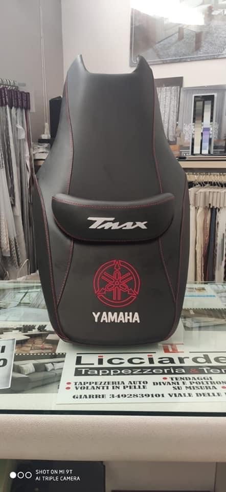 Rivestimento sella moto/scooter personalizzata