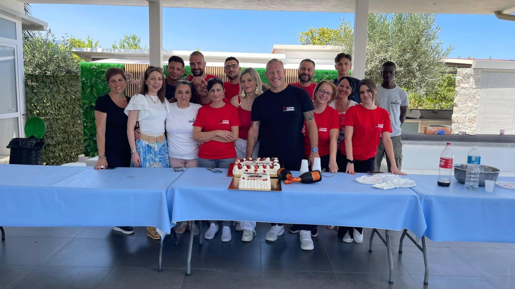Lo staff di Pianeta Fodera insieme